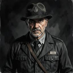Arthur Sterling — Mystery / Detective character portrait