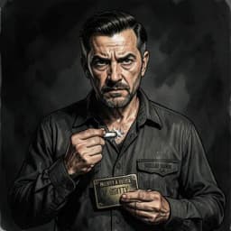 Arthur Sterling — Mystery / Detective character portrait