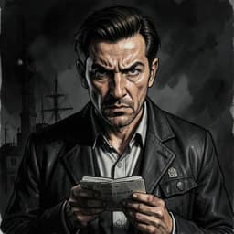 Silas Vane — Mystery / Detective character portrait
