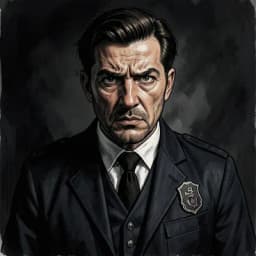 Arthur Penhaligon — Mystery / Detective character portrait