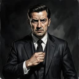 Arthur Penhaligon — Mystery / Detective character portrait
