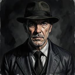 Matteo Rossi — Mystery / Detective character portrait