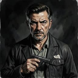 Hideo Tanaka — Mystery / Detective character portrait