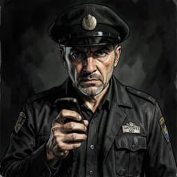 Silas Vane — Mystery / Detective character portrait