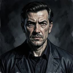 Marek Vost — Mystery / Detective character portrait