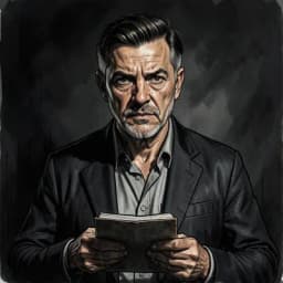 Arthur Pendergast — Mystery / Detective character portrait