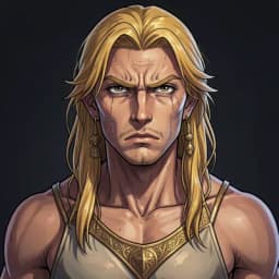 Achilles — Mythology character portrait