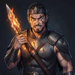 Nikias — Mythology character portrait