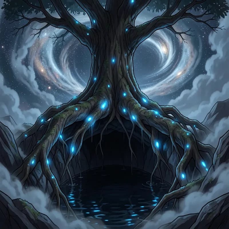 Odin Mythology interactive story — atmospheric illustration