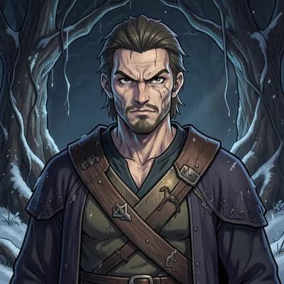 Hrafn — Mythology character portrait