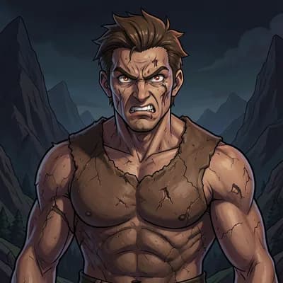 Damon — Mythology character portrait