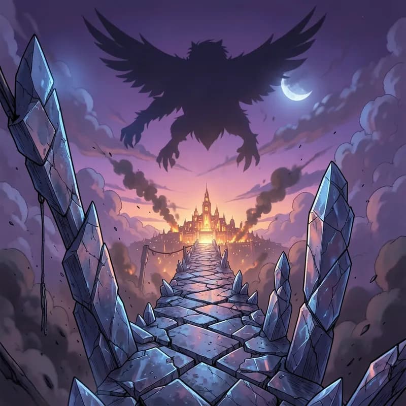 Ragnarok & Apocalypse Mythology interactive story — atmospheric illustration