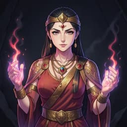 Melitta — Mythology character portrait