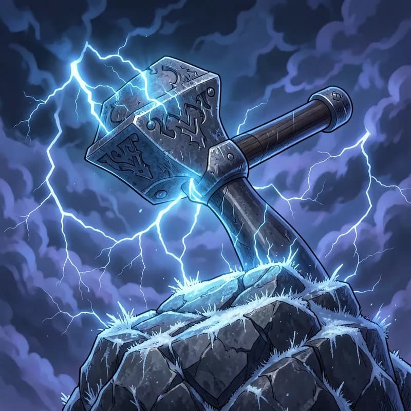 Thor Mythology interactive story — atmospheric illustration