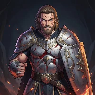 Sigurd the Scarred — Mythology character portrait