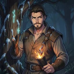 Hrafn — Mythology character portrait