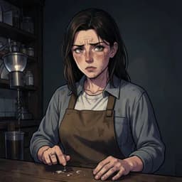 Maya — New Adult character portrait