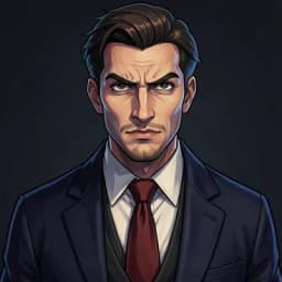 Henri Lupin — Noir character portrait