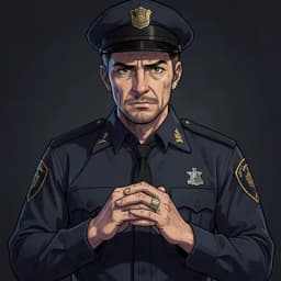 Arthur Vane — Noir character portrait