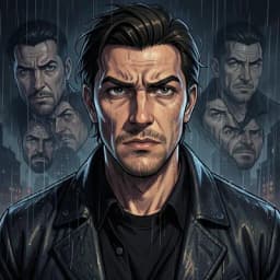 Nick Carter — Noir character portrait