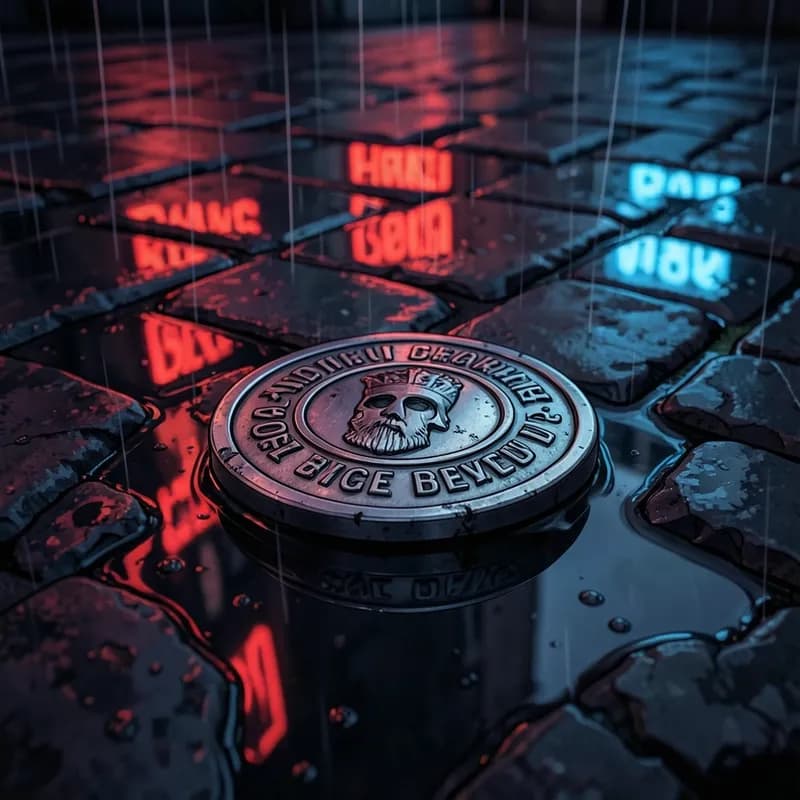 The Corrupt Cop Noir interactive story — atmospheric illustration