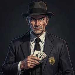Sal Vane — Noir character portrait