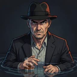 Arthur Vance — Noir character portrait