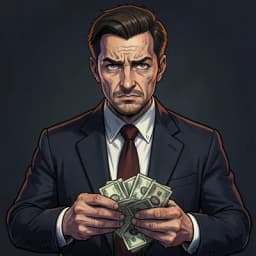Arthur Vance — Noir character portrait