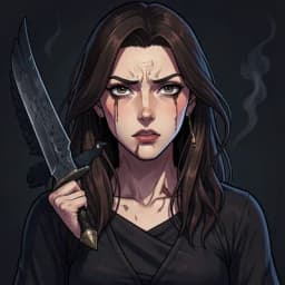 Brigid O'Shaughnessy — Noir Romance character portrait