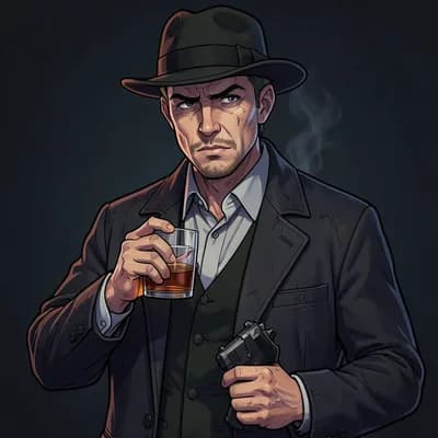 Arthur Vance — Noir Romance character portrait