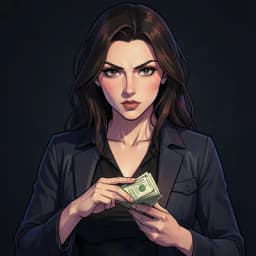 Evelyn Vance — Noir Romance character portrait