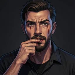 Vance Halloway — Noir Romance character portrait