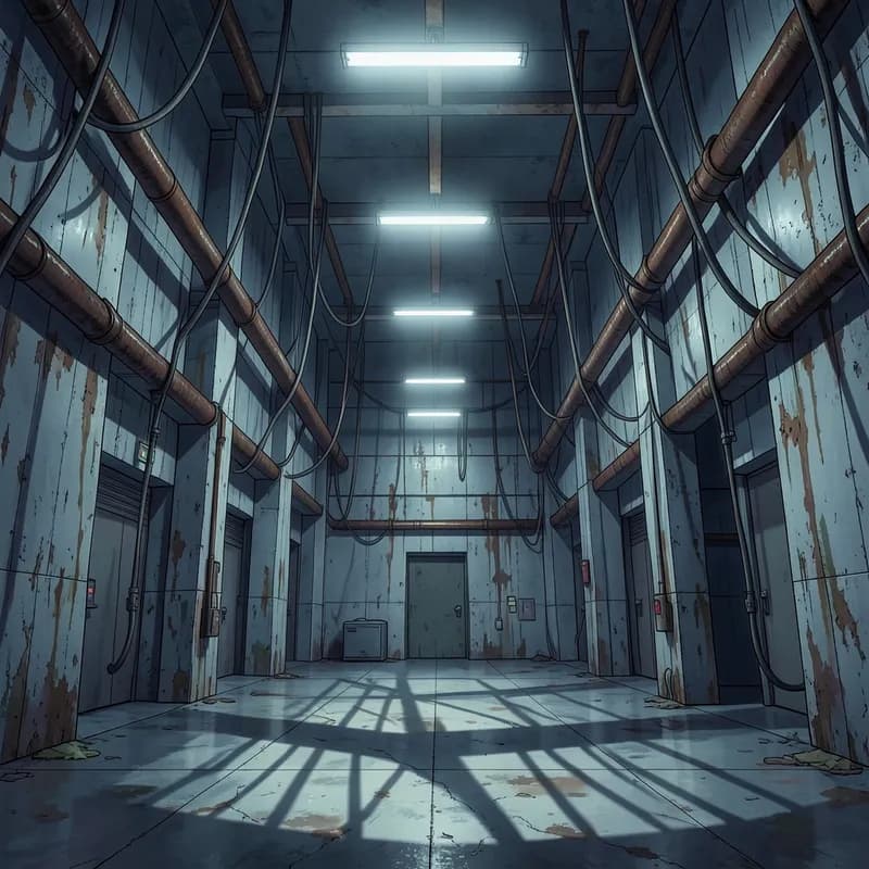 Alpha Compound Omegaverse interactive story — atmospheric illustration