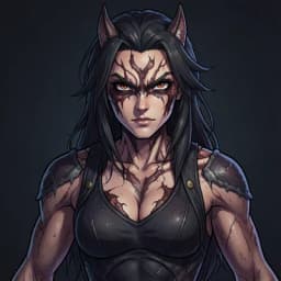 Thalia — Omegaverse character portrait