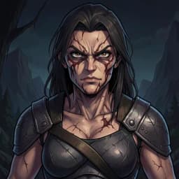 Diana — Omegaverse character portrait