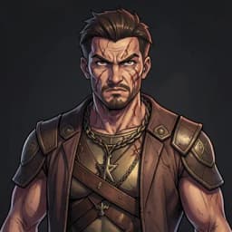 Naram — Omegaverse character portrait