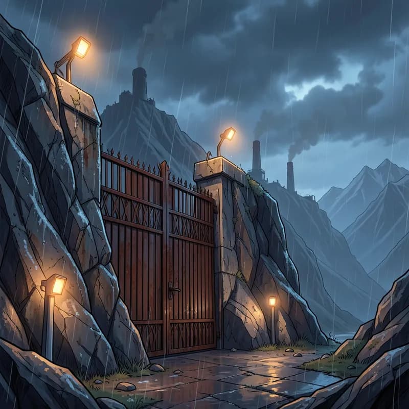 Omega Sanctuary Omegaverse interactive story — atmospheric illustration