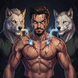 Lucio — Omegaverse character portrait