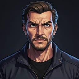 Hideo — Omegaverse character portrait
