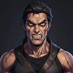 Hideo — Omegaverse character portrait