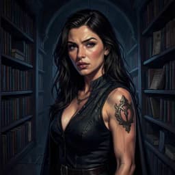 Saskia — Paranormal Romance character portrait