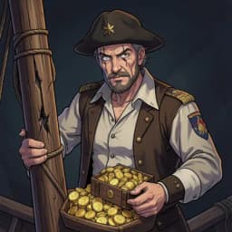 Bartholomew Vane — Pirate Adventure character portrait