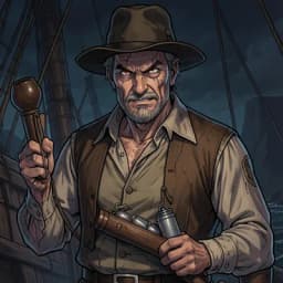 Silas Vane — Pirate Adventure character portrait