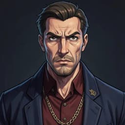 Marcus Brutus — Political Thriller character portrait