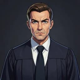 Julian Vane — Political Thriller character portrait