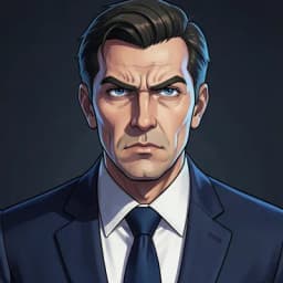Soren Halloway — Political Thriller character portrait