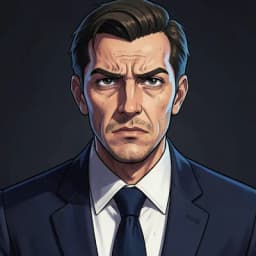 Julian Vane — Political Thriller character portrait