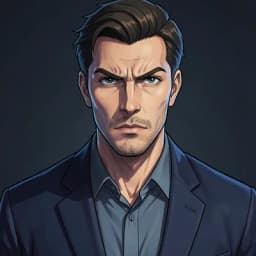 Soren Halloway — Political Thriller character portrait