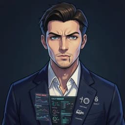 Marcus Vane — Political Thriller character portrait