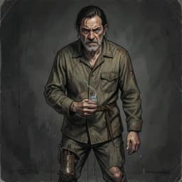 Hektor — Post-Apocalyptic character portrait